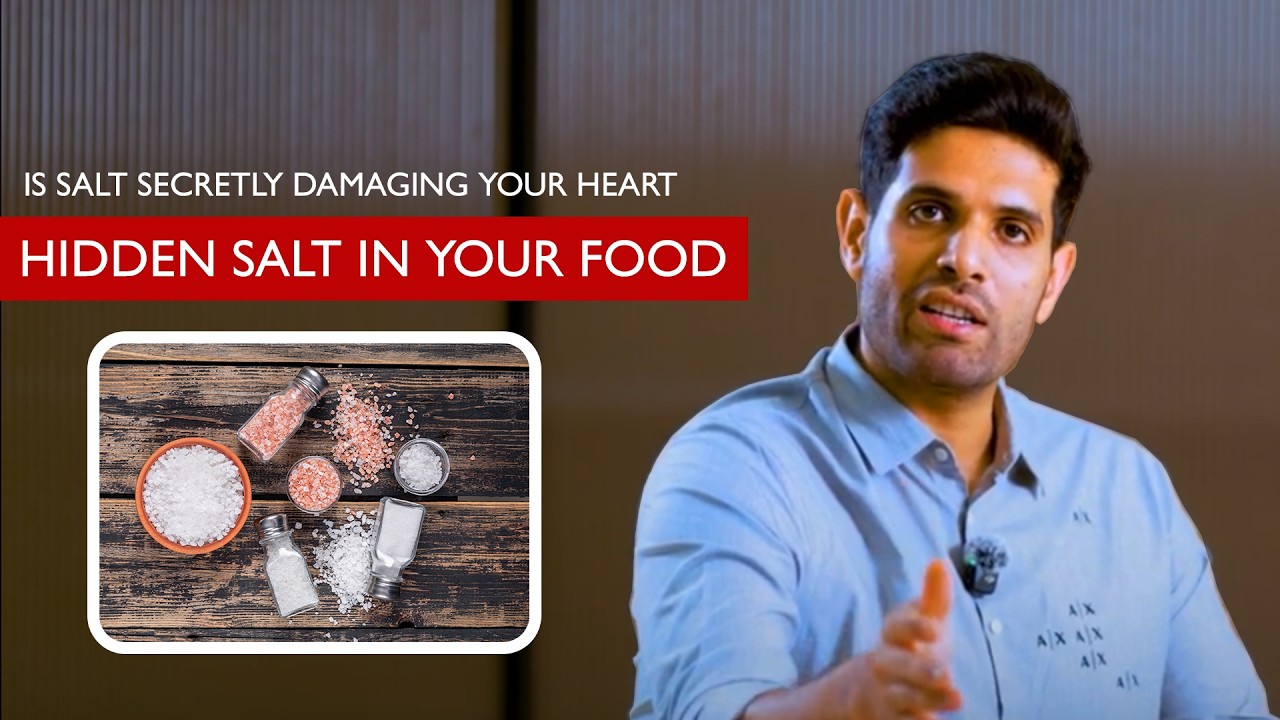 Hidden Salt in Your Diet: A Silent Risk for Heart Health | Dr. Rahul Chowdary Kongara Explains.