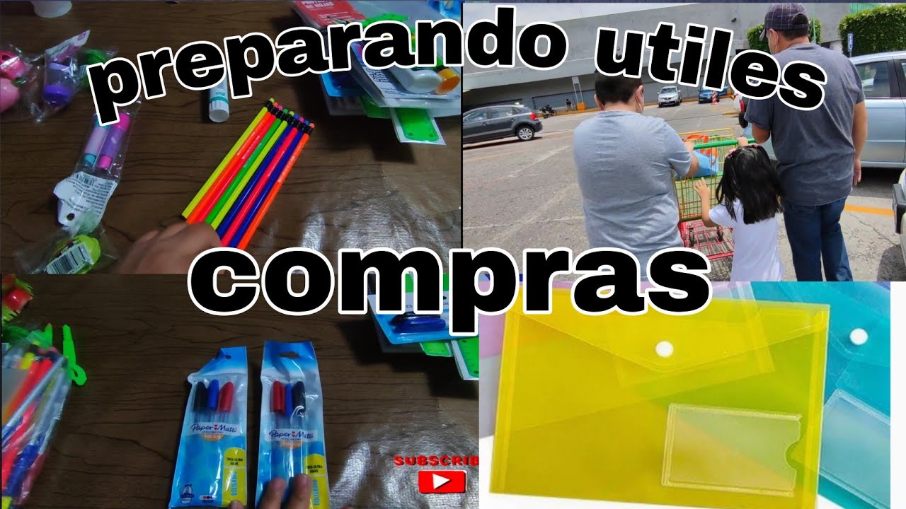 comprando útiles escolares// te muestro lo que compré