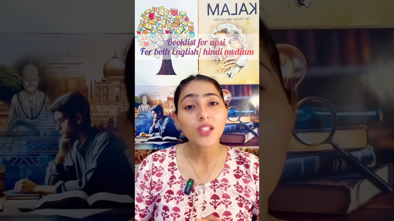 Book list for UPSI for both English/ Hindi medium 