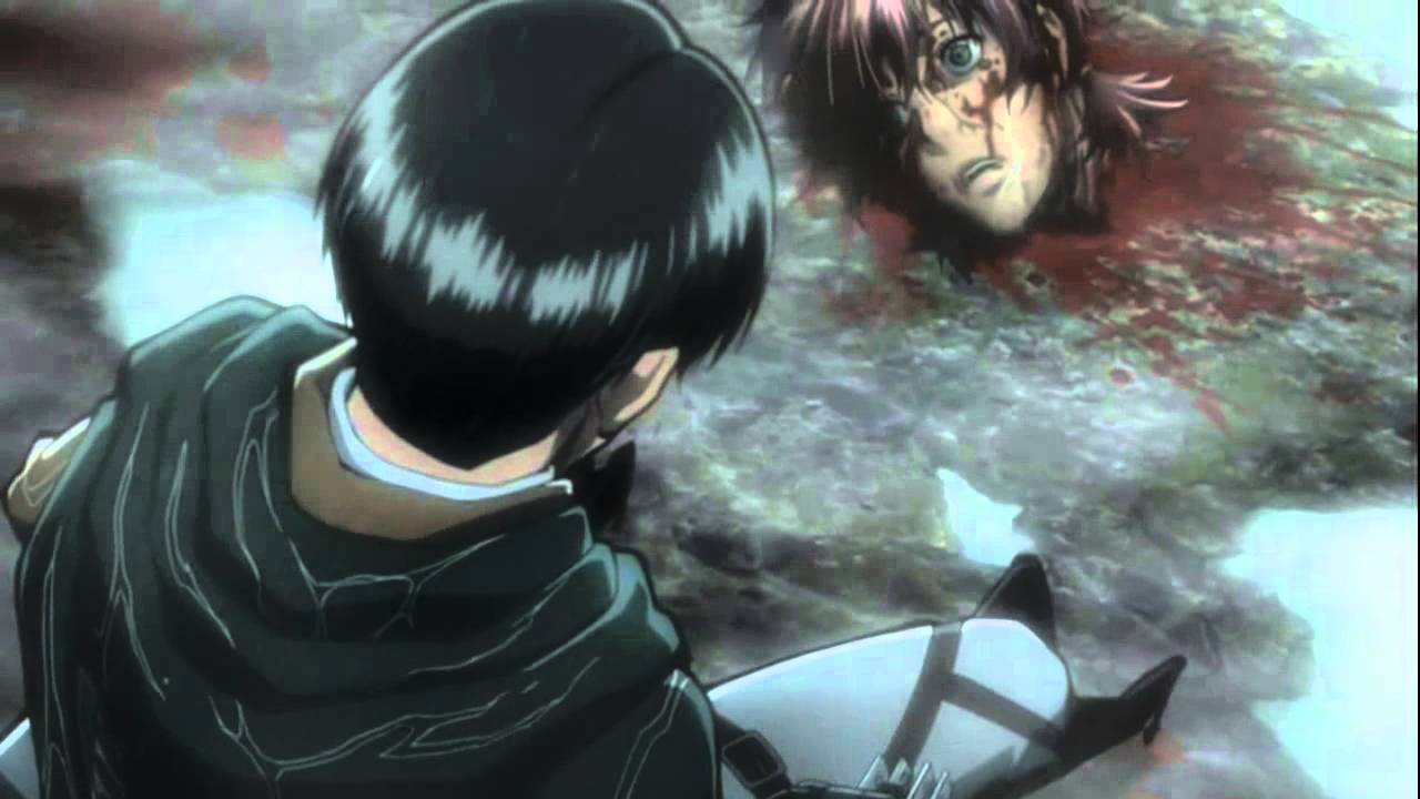 Shingeki no kyojin - вторжение титанов - Гнев Леви