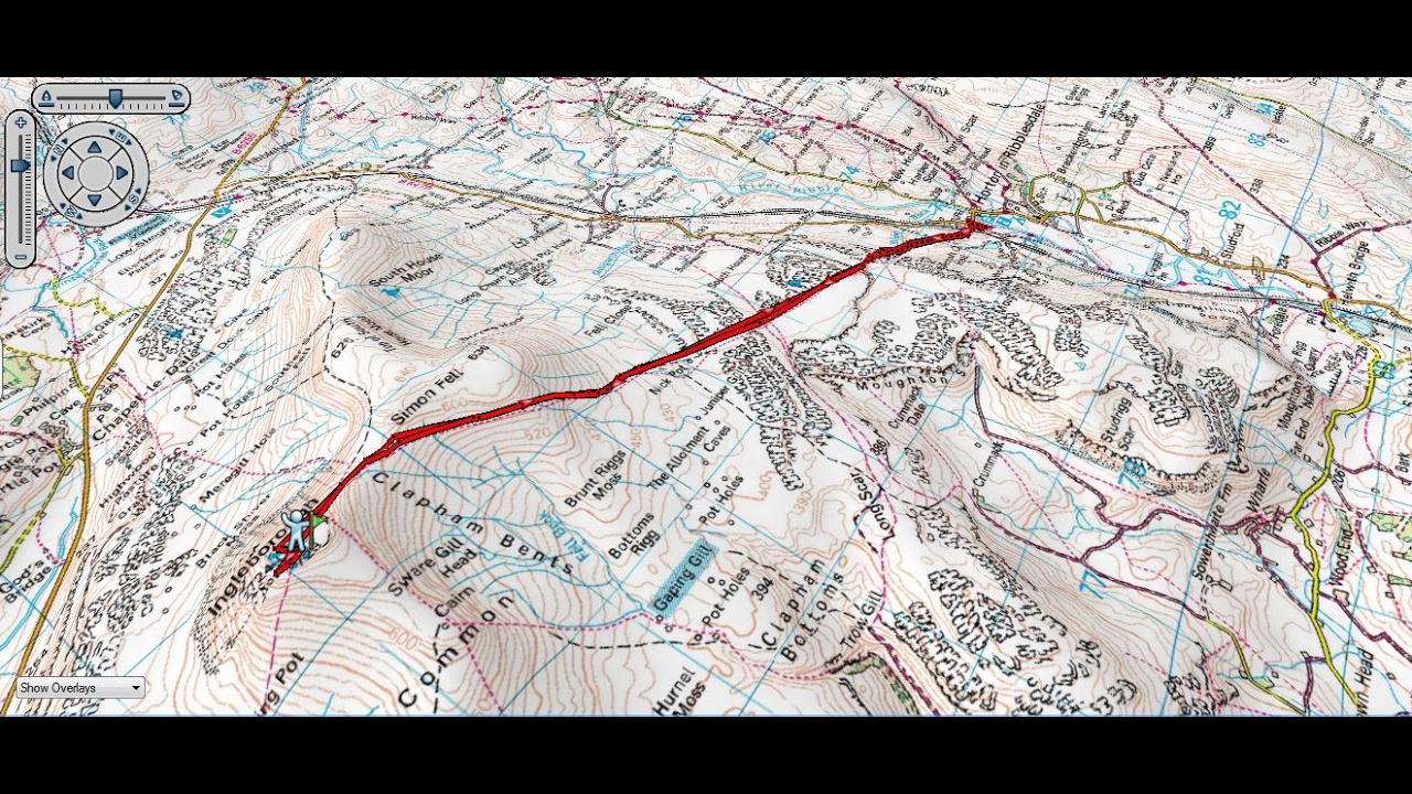 Walking to the summit of Ingleborough in The Yorkshire Dales 2017