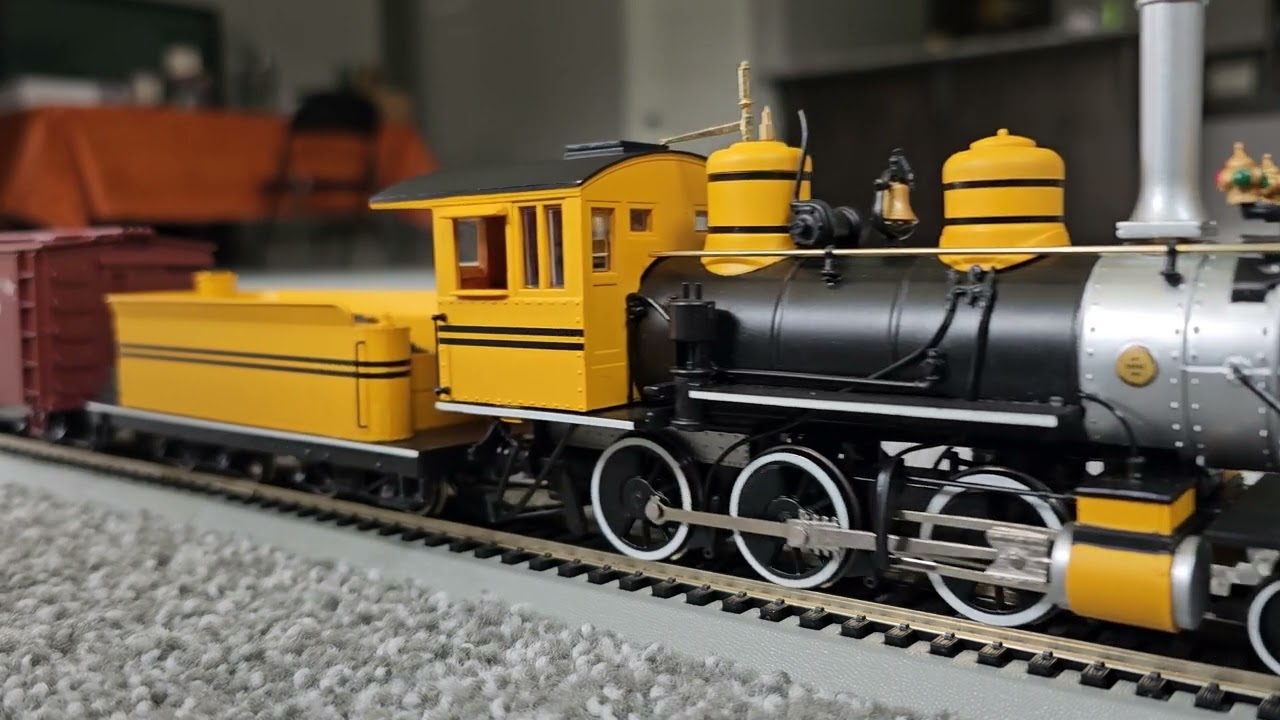 Bachmann On30 2-6-0 with factory sound.