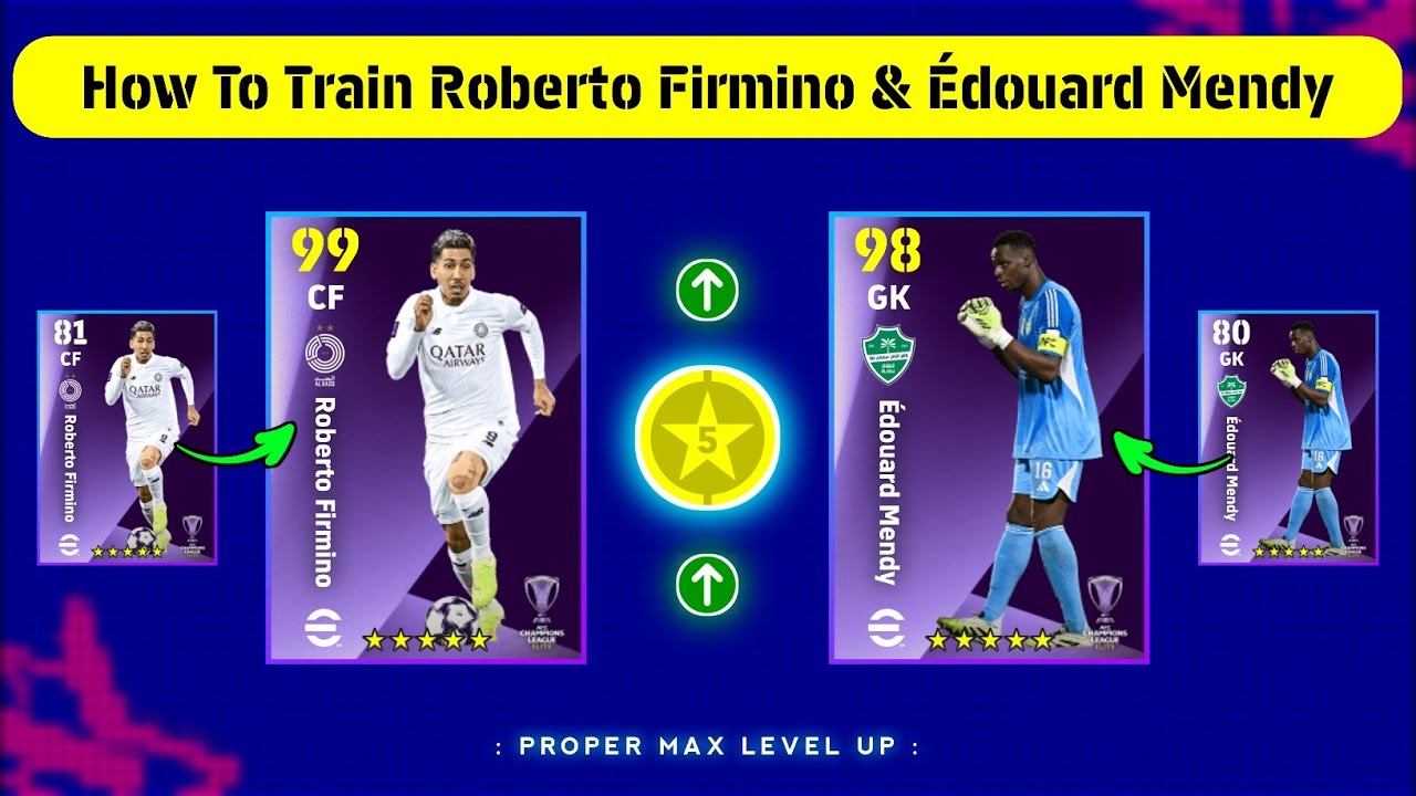 New Nominating Contract 🔥 Roberto Firmino & Edouard Mendy Best Training Guide 🥶💥 eFootball 2026