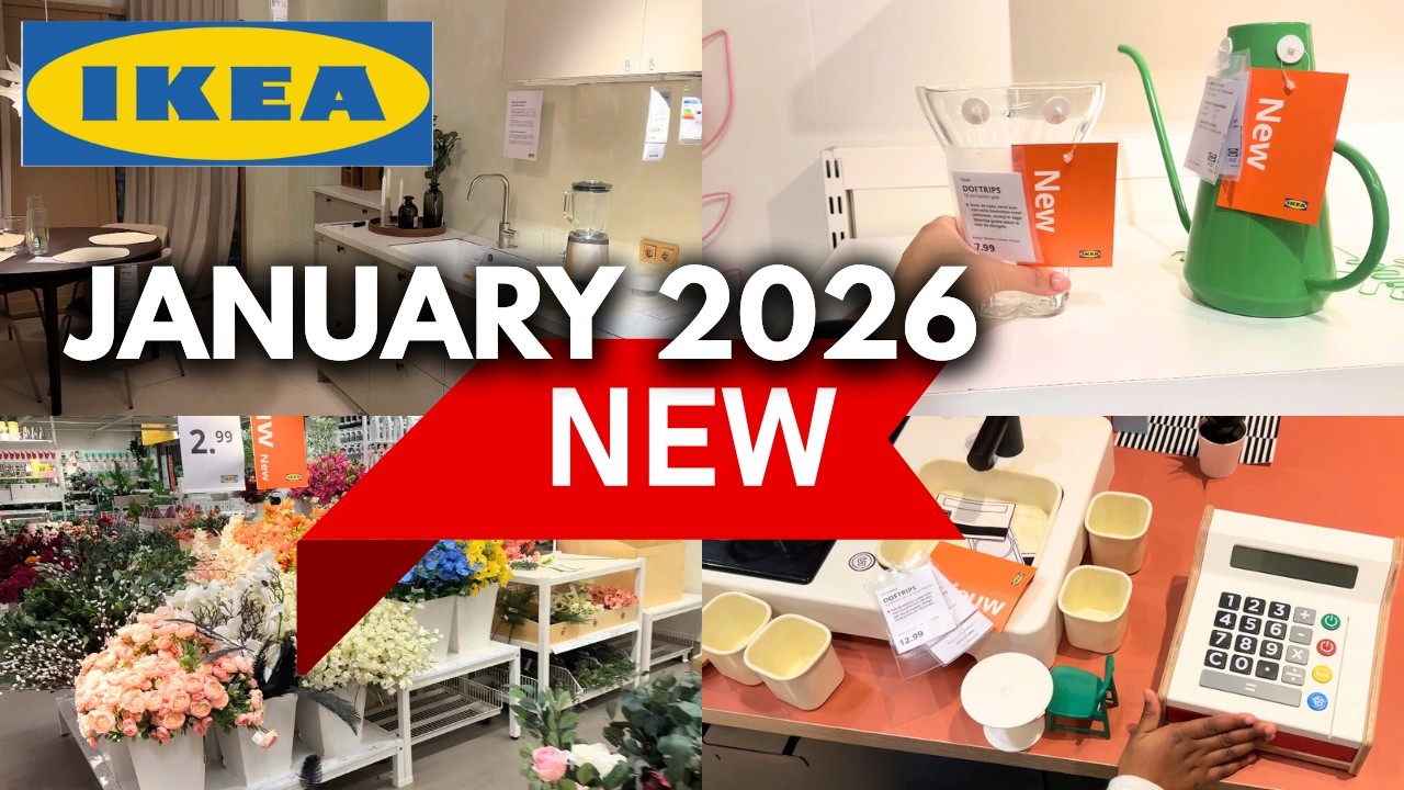 What’s NEW at IKEA January 2026? | NEW Products + Store Tour
