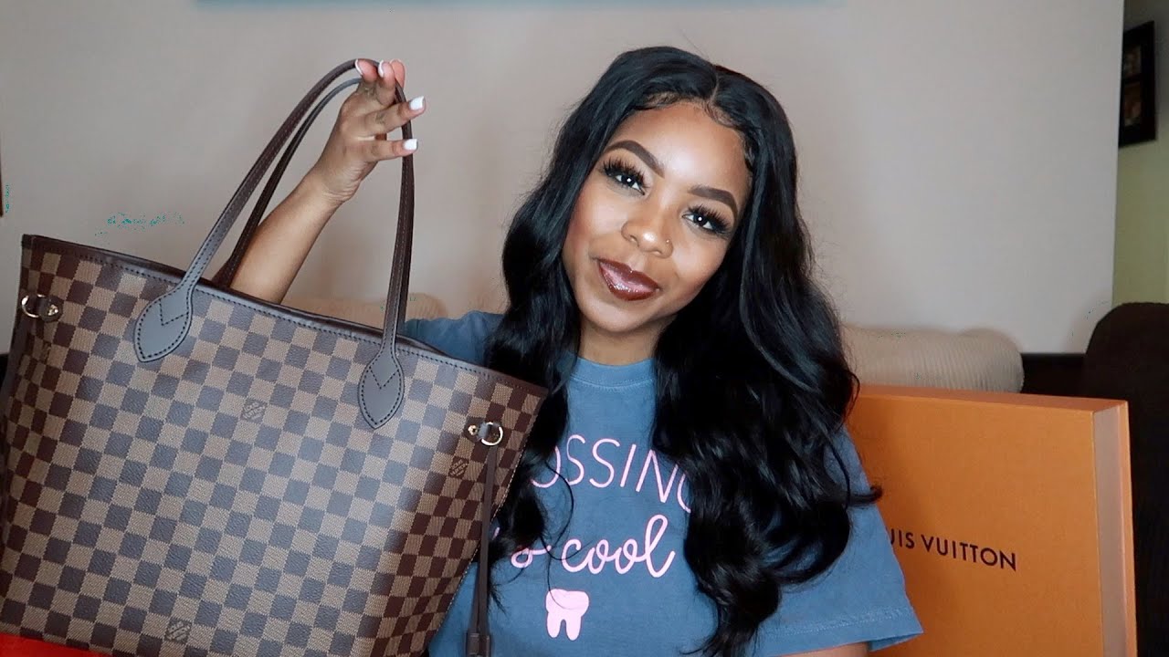 Louis Vuitton NeverFull MM unboxing + What's in my bag in 2020 as a Dental Hygienist