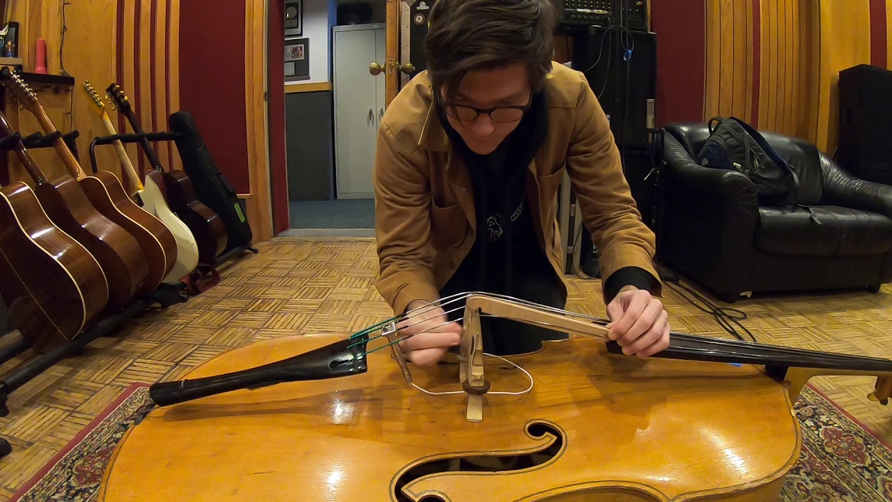 Scott Mulvahill puts together his Kay Bass