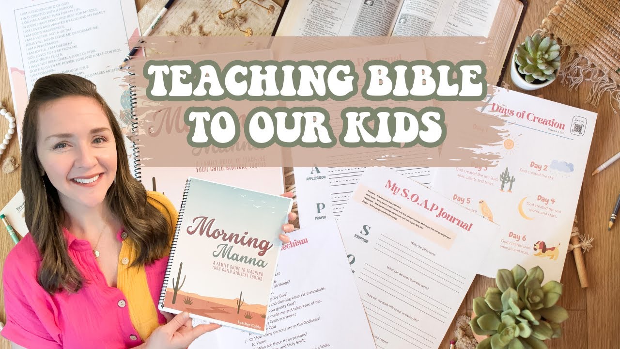 Our Bible Curriculum Picks for the School Year // How to Teach your Kids the Bible