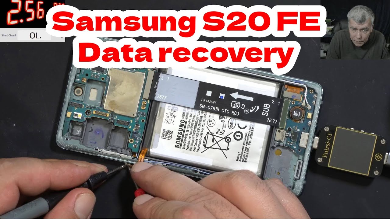 Восстановление данных Samsung S20 FE — диагностика и ремонт платы после попадания воды