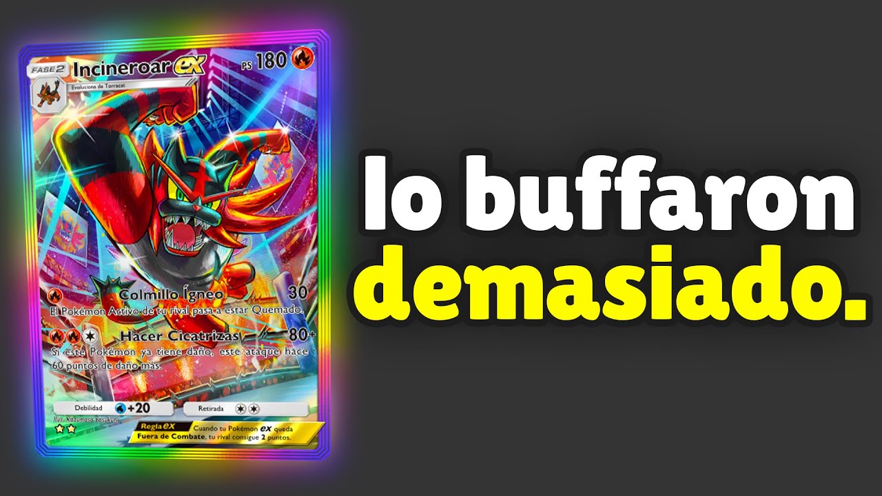 Solo Incineroar está roto por estas nuevas cartas (racha en Masterball)