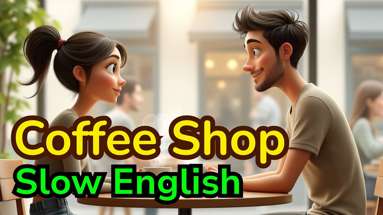 A Calm Morning at the Coffee Shop ☕ | Relaxing English Listening for Beginners