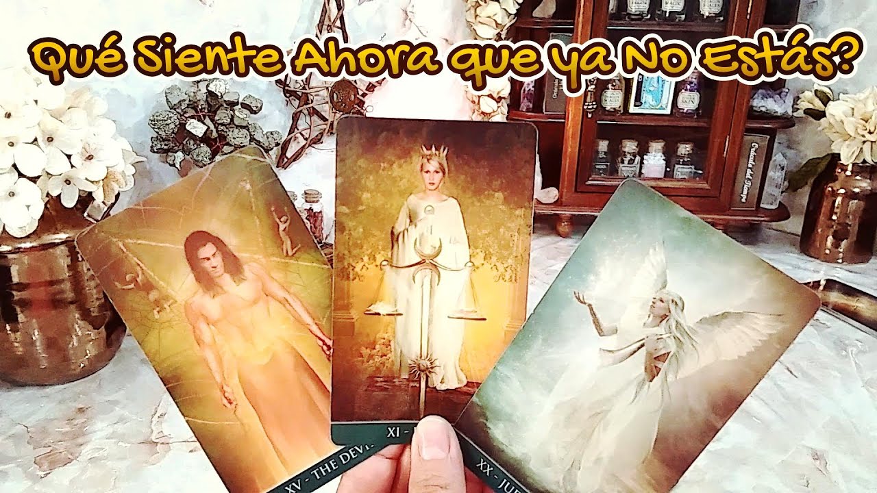 ✨️Qué Siente Ahora que Le Soltaste y Te Has Marchado?💔🚶‍♀️‍➡️Se Arrepiente de Algo?😔  #tarot