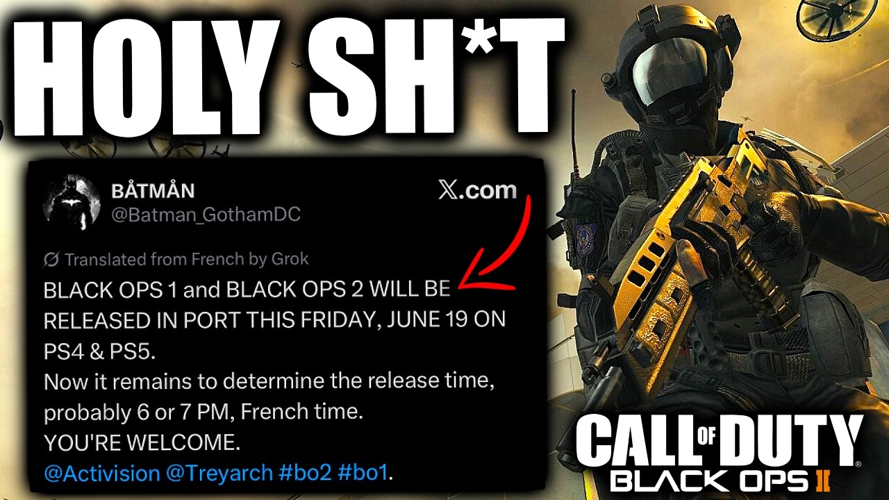 Call of Duty, Holy F*cking Sh*t. (Black Ops 2)