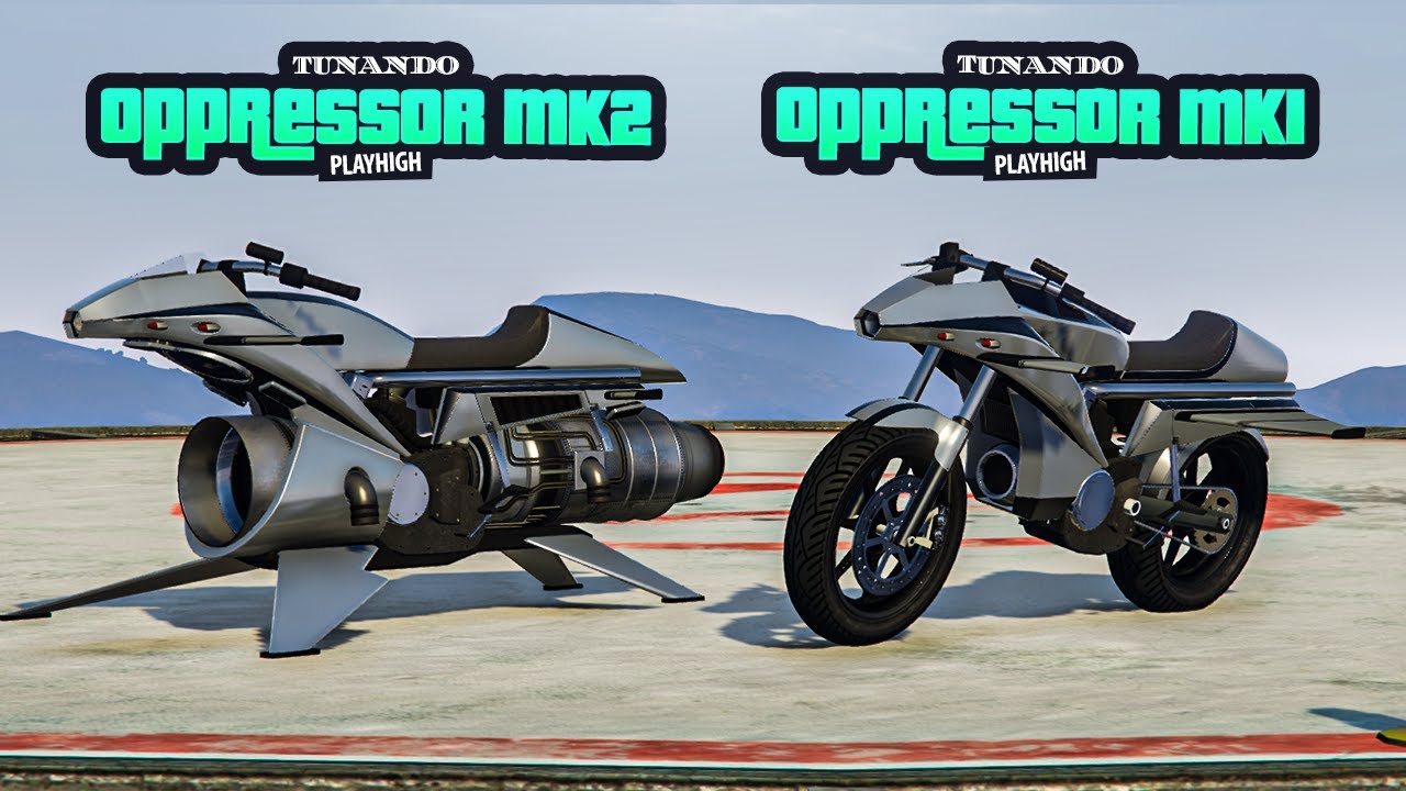 2x1 -Tunando a Oppressor Mk1 e Oppressor Mk2 | GTA 5 ONLINE