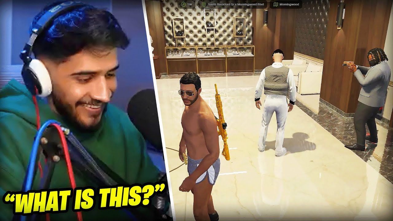 AJ Humiliated — Taco Makes Him Strip at the Jewelry Store! | Prodigy RP | GTA RP