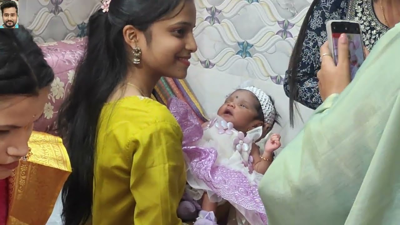माझ्या मुलीचा बारश्याचा कार्यक्रम| स्वागत समारंभ| #viralvideo #shorts #youtuber #unique name baby 