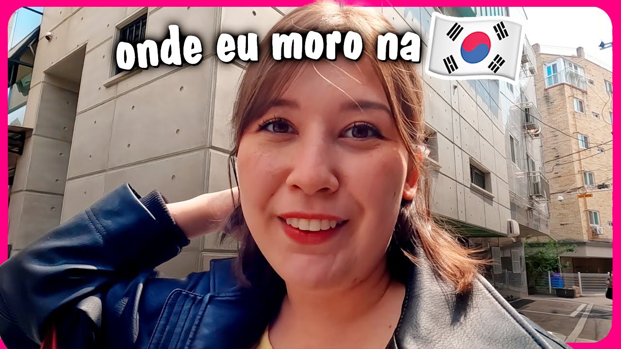 😁 Tour pelo MEU BAIRRO na COREIA DO SUL