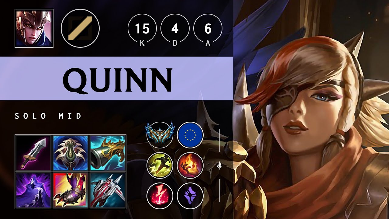 Quinn Mid vs Akshan - EUW Challenger Patch 25.S1.2