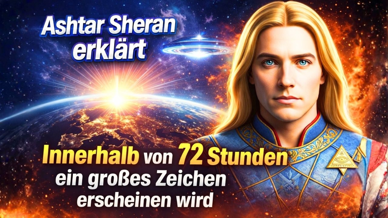 Ashtar Sheran erkl&auml;rt, dass innerhalb von 72 Stunden ein gro&szlig;es Zeichen erscheinen wird