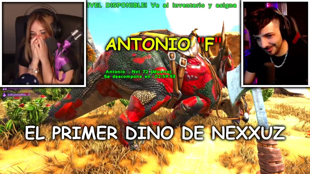 MAYICHI mata por accidente al primer dino de NEXXUZ (Dos camaras) 😆 Momento gracioso 🦖 ARKADIA 2