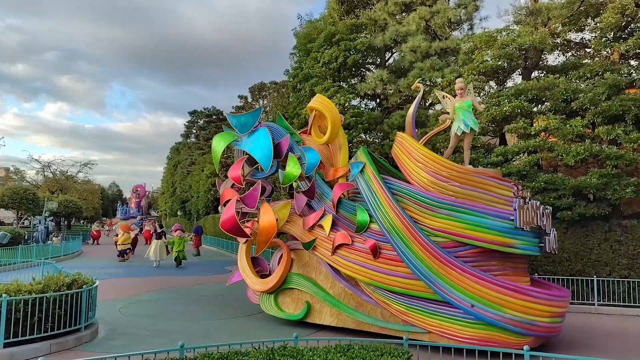 【東京ディズニーランド】ハーモニー・イン・カラー Tokyo Disney Land 40th Anniversary Parade “ Harmony In Color ” 27 Oct. 2025