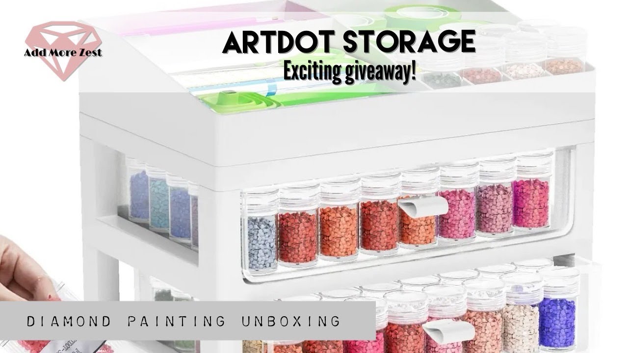 Diamond Painting Unboxing | Multi-function Storage | ArtDot