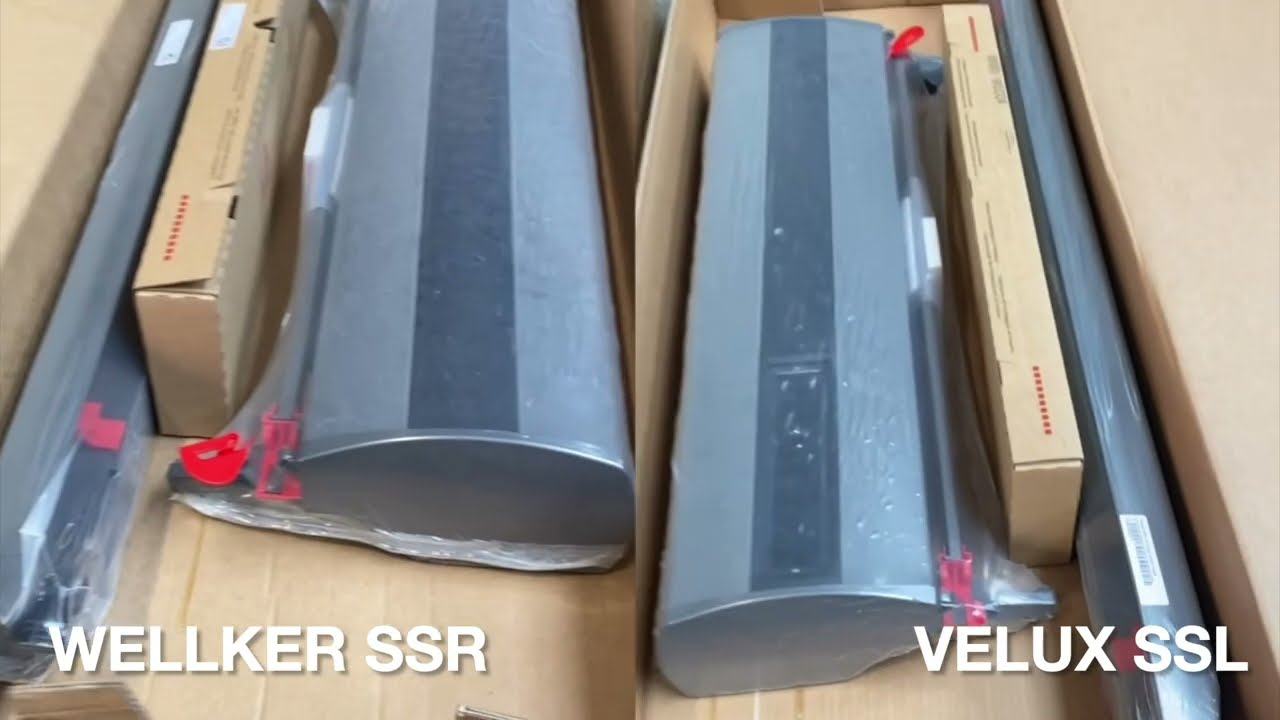 Wellker Solar-Rollladen SSR -vs- Velux Solar-Rollladen SSL