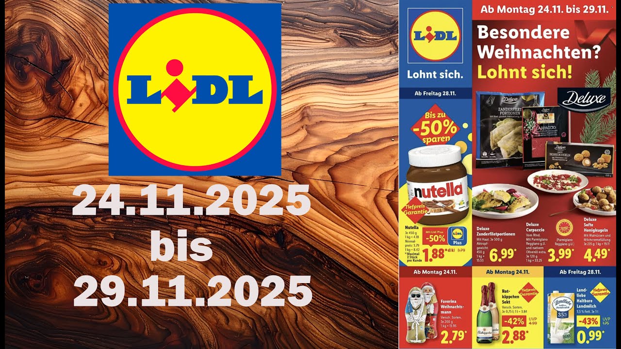 Lidl Prospekt 24 .11.2025  bis  29.11.2025