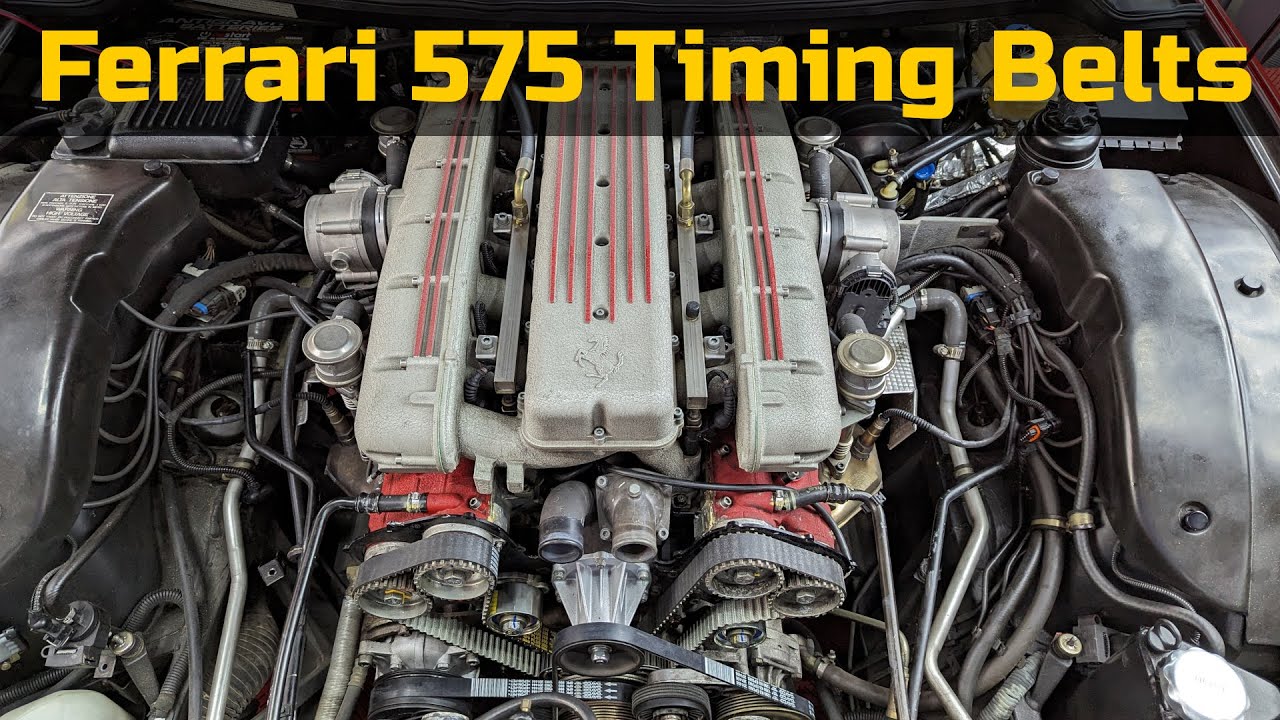 Ferrari 575 DIY Timing Belt Service
