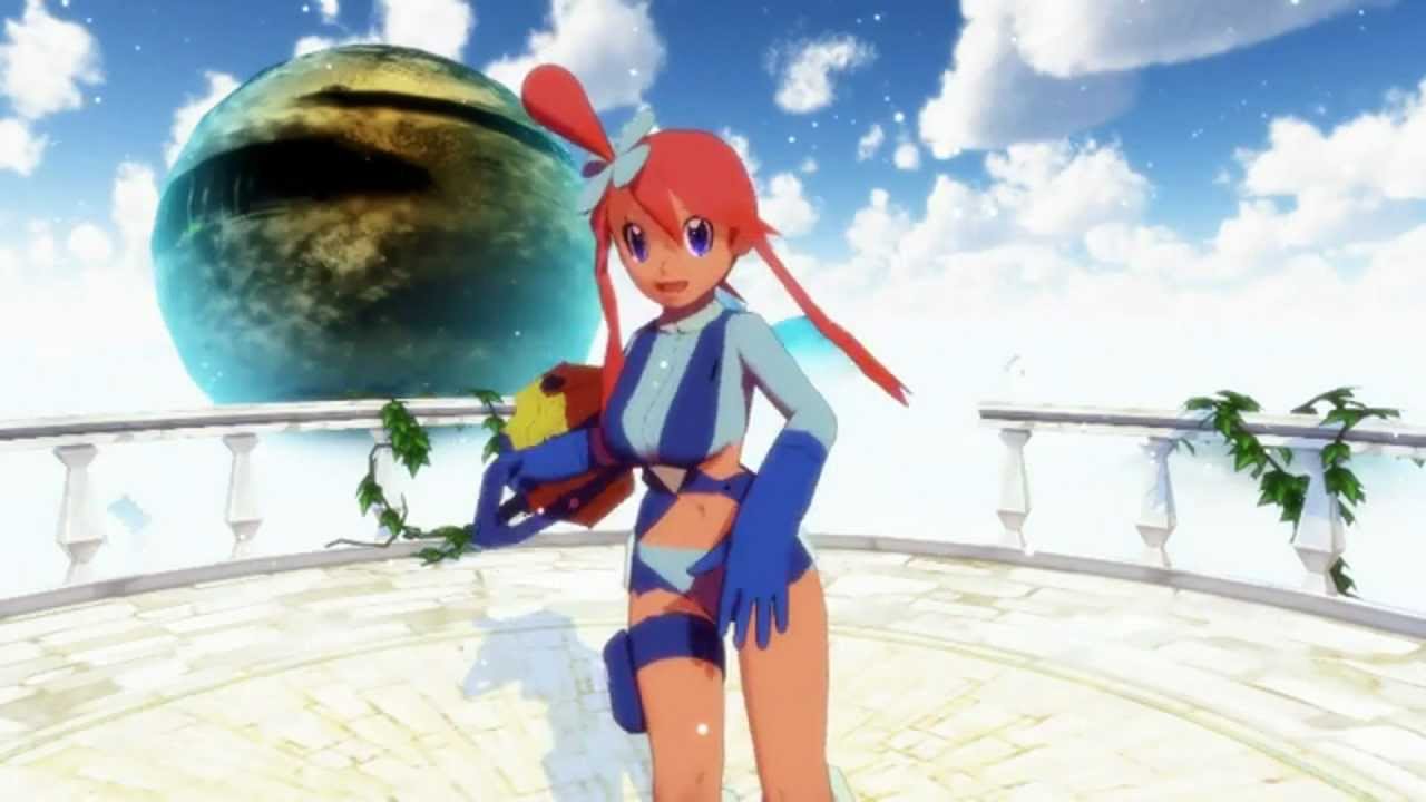 MMD NYON ★ POKEMON Black & White ★ SKYLA Fuuro TRAINER Newcomer ( Teru Teru )