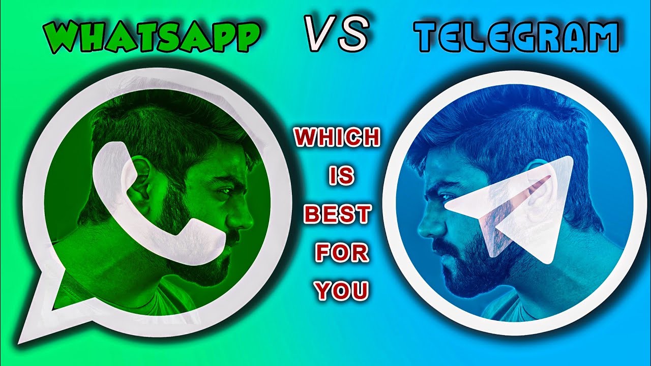 Whatsapp Vs Telegram Which app is the best messaging app in 2020 ? 😯😱