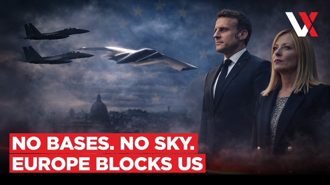 Europe Turns On US? Italy, Spain & France Deny Bases & Airspace To Bombers Over Iran War  | VERTEX