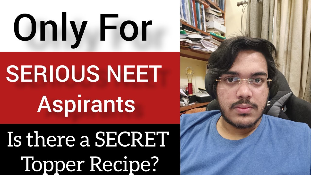 SECRET to be a NEET Topper🤫 | Only for Serious Aspirants !!