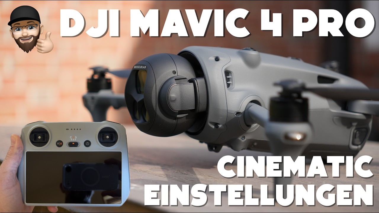DJI MAVIC 4 Pro - Cinematic Einstellungen