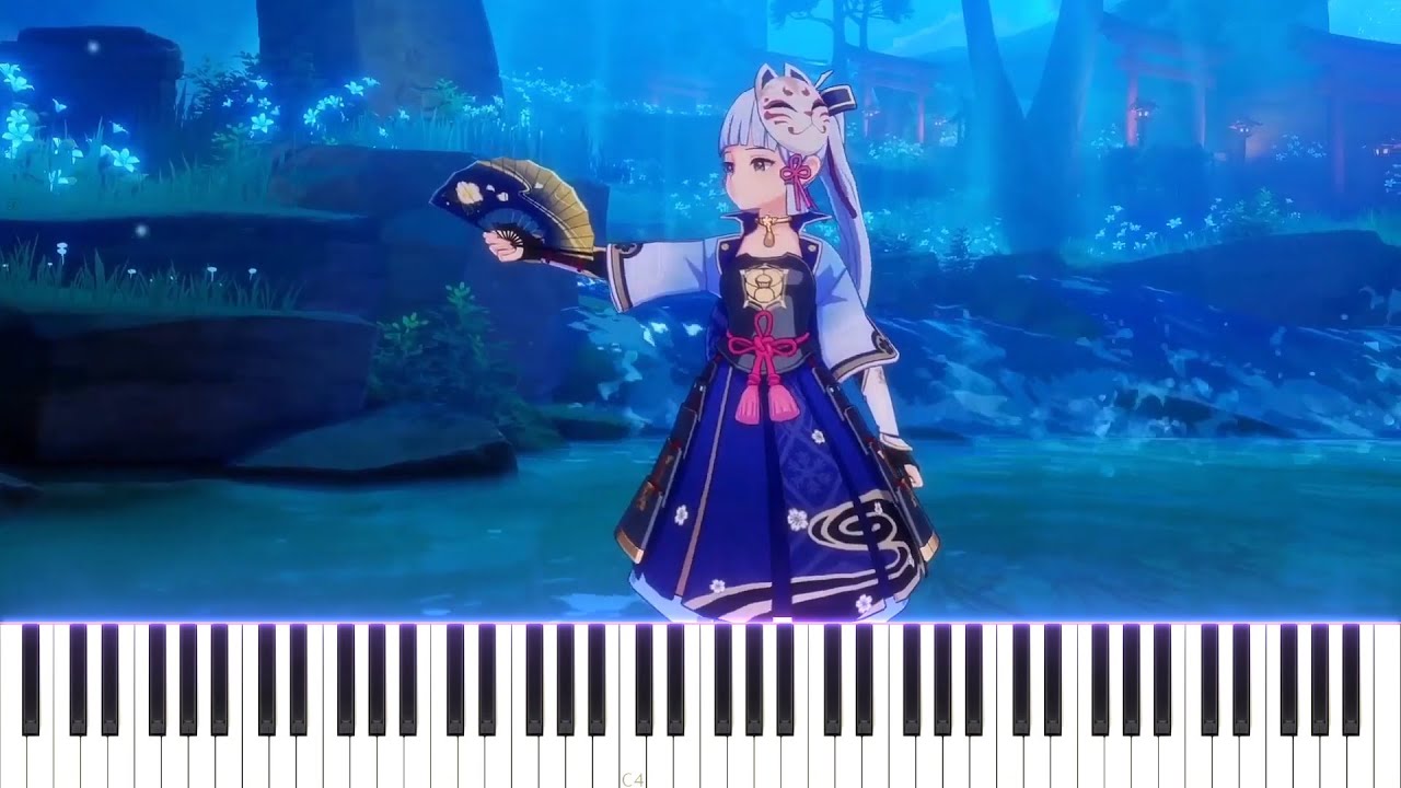 『Ayaka Dance / 神里綾華の踊り』Genshin Impact OST | 原神 OST ピアノ