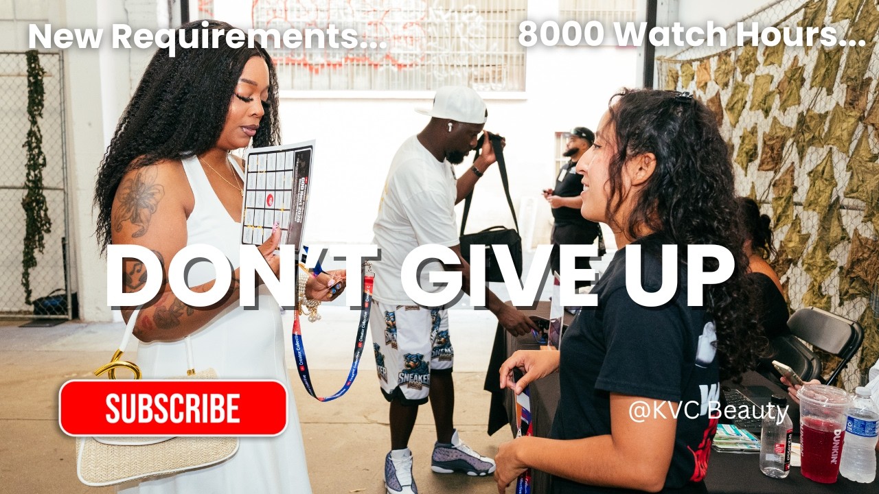 YouTube Changed the Watch Hour Requirements... Don't Give Up Yet!