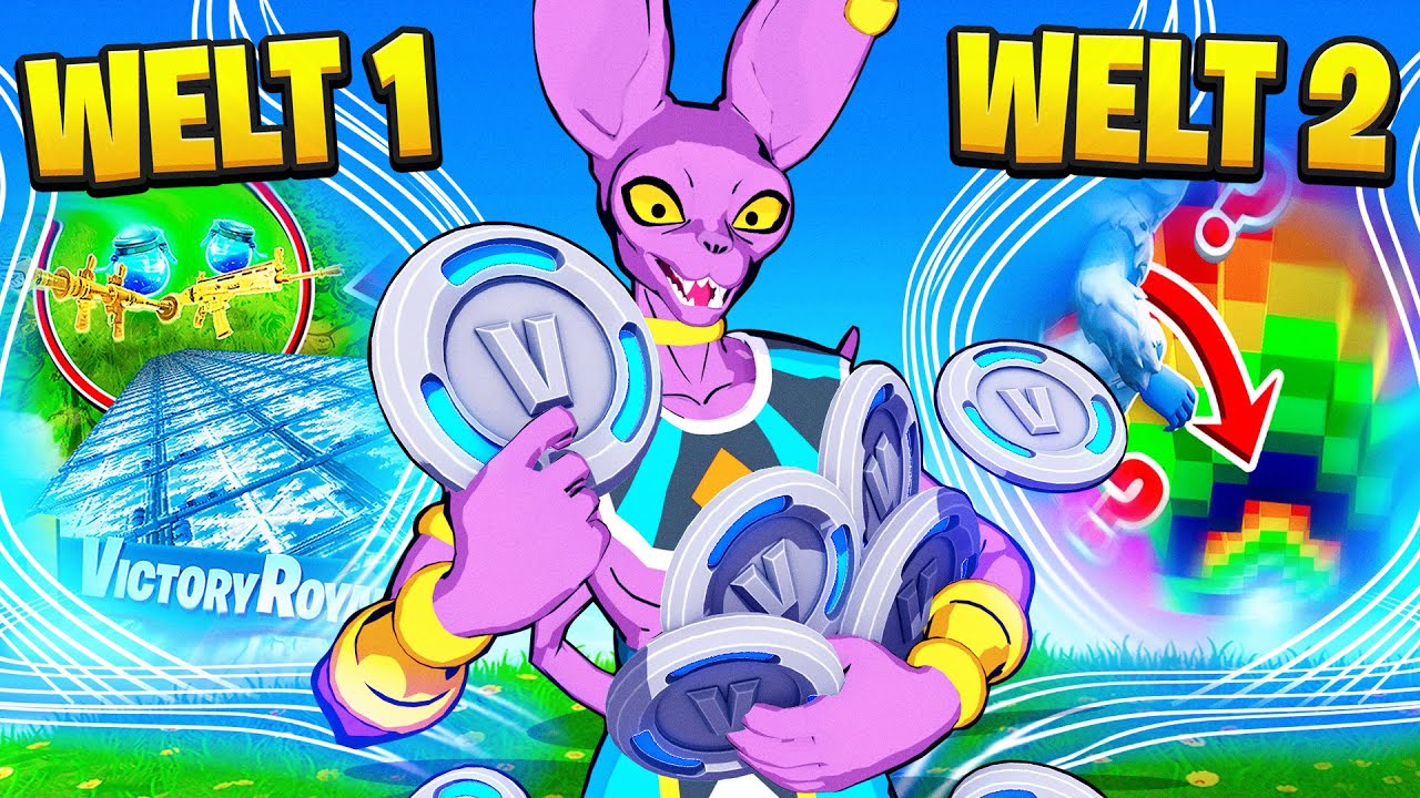 *UNGLAUBLICHES* Duell um die WELT um VBUCKS mit @AviveHD @odumanpique & @kpcalle