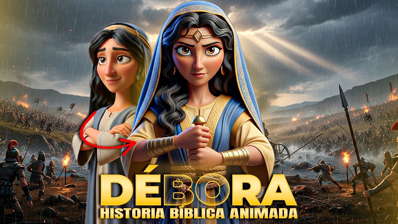 ¡DÉBORA! De Mujer Común…A Jueza de Israel | Historia Bíblica Animada