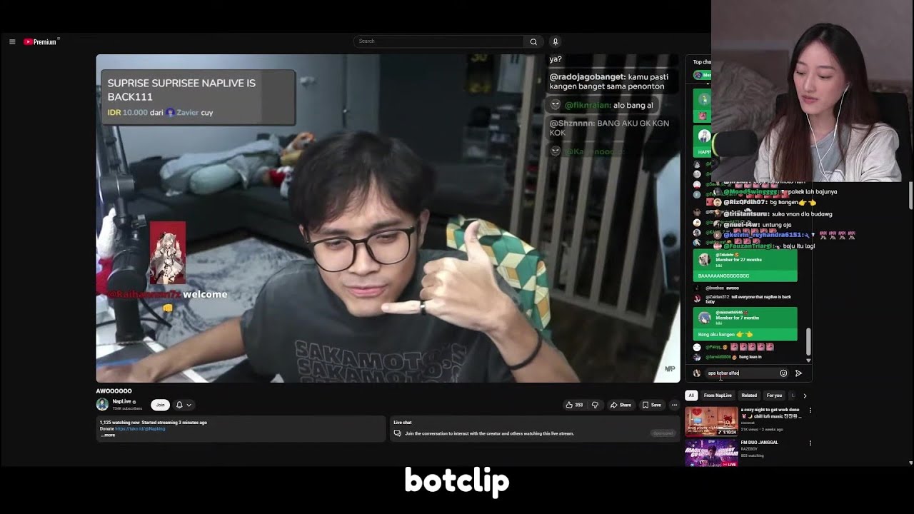 Budawg mampir kestreamnya bang al & mengungkapkan kekecewaanya