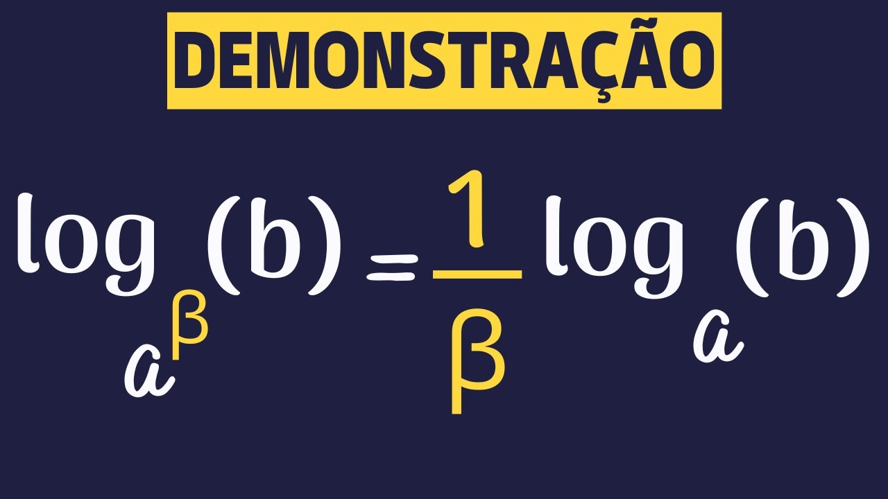 🔥 LOGARITMO: MUDANÇA DE BASES | CONSEQUÊNCIAS