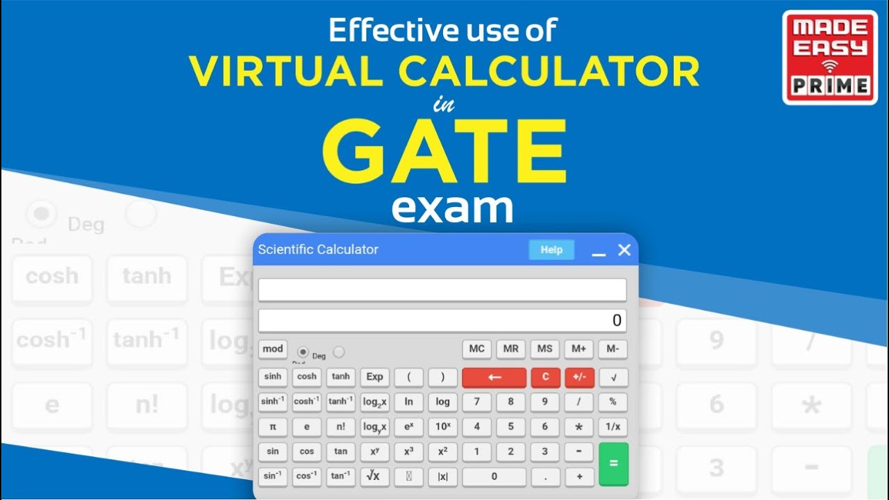 How to use GATE virtual calculator?| Tips & Tricks for Effective Usage in GATE 2021 Exam | MADE EASY