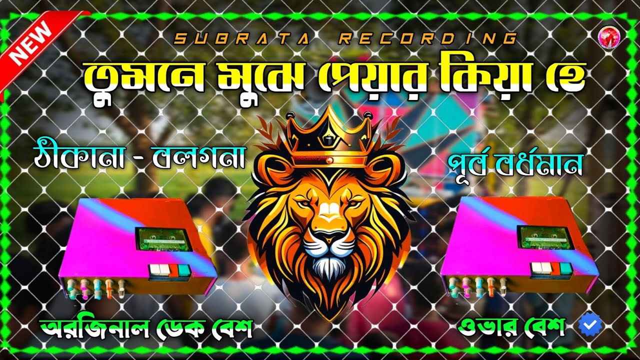 ✨ Tumne Mujhe Pyar Kiya Hai । তুমনে মুঝে প্যার কিয়া হ্যায় । Dak bass over bass। [New Edm Mix 2026]