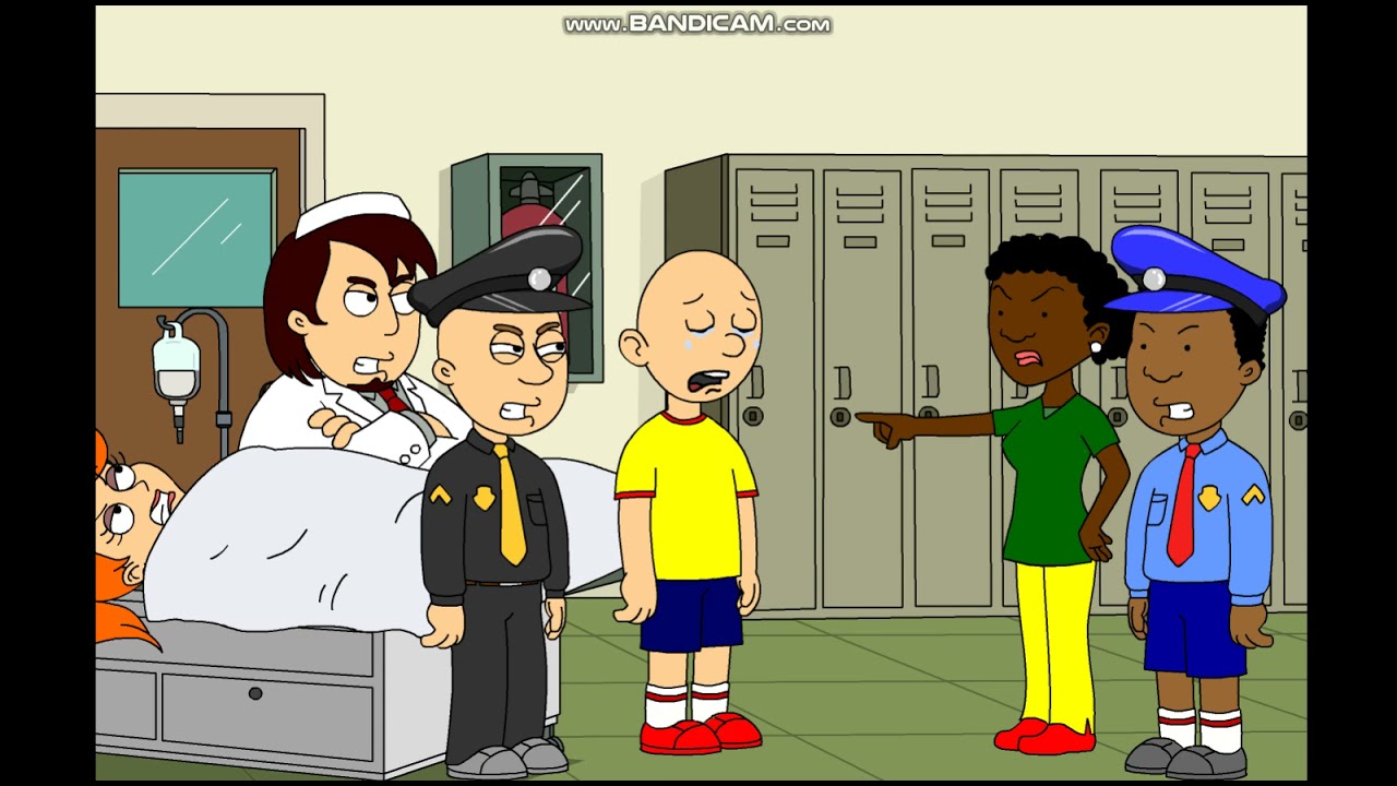Caillou Plays With Fire