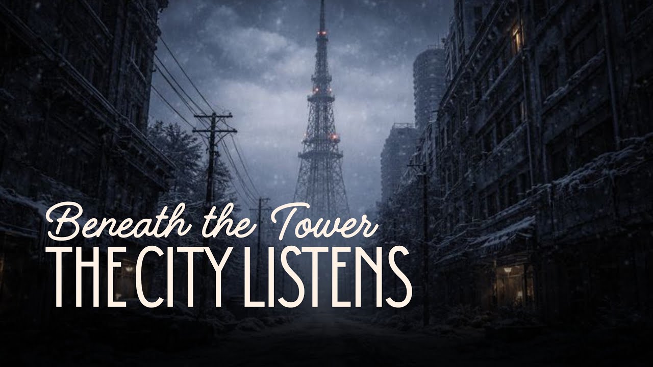 Lofi Blues Music | Cold Night Broadcasts | The Last Signal Tower of Midnight City