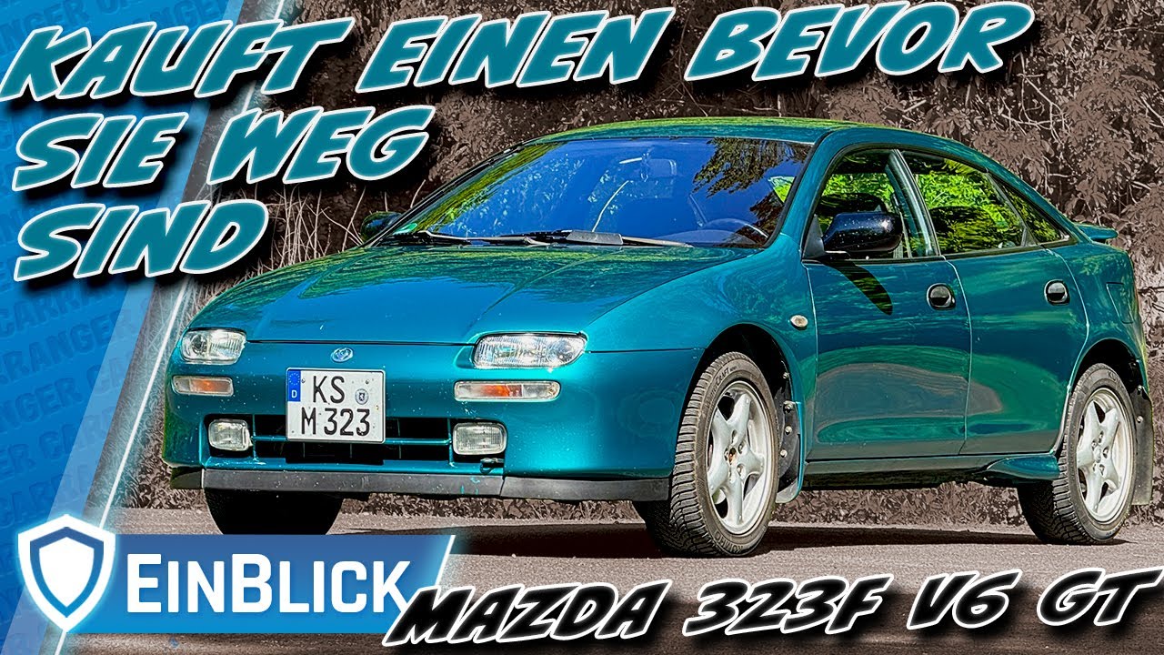 Ein kompakter V6 kann bezahlbar sein! Mazda 323F 2.0 V6 (1994) - Wie f&auml;hrt er nach &uuml;ber 30 Jahren?