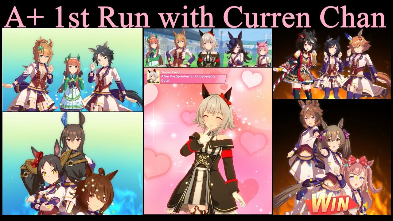 A+ 1st Run Undefeated Curren Chan Unity Cup Full Career (Umamusume Pretty Derby)
