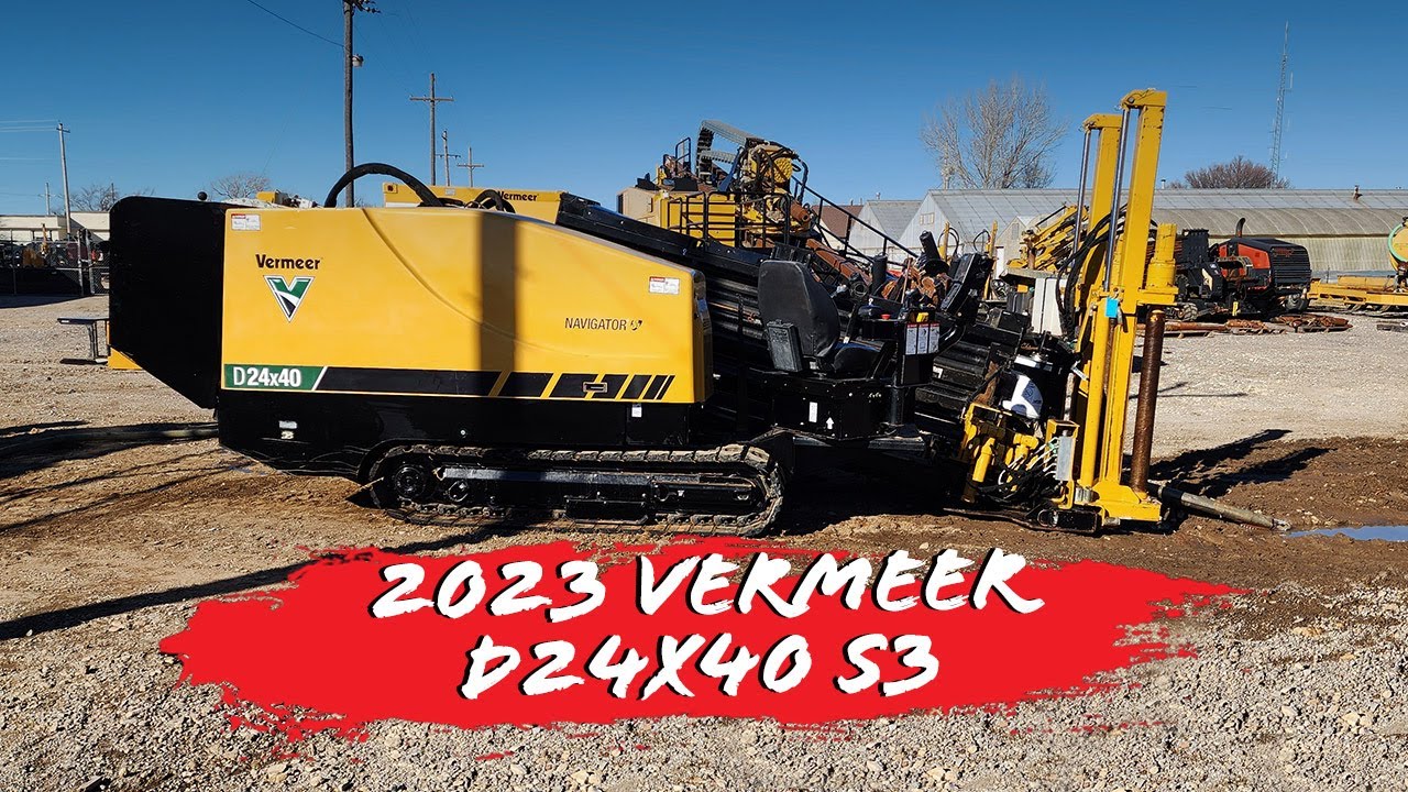 2023 Vermeer D24x40 S3 demo | SOURCE: HDD