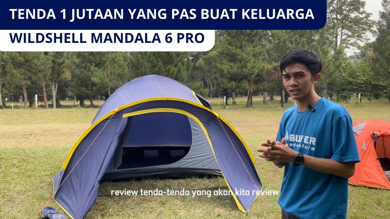 Tenda ini mending sewa aja, daripada beli | Tenda Wildshell Mandala 6 Pro