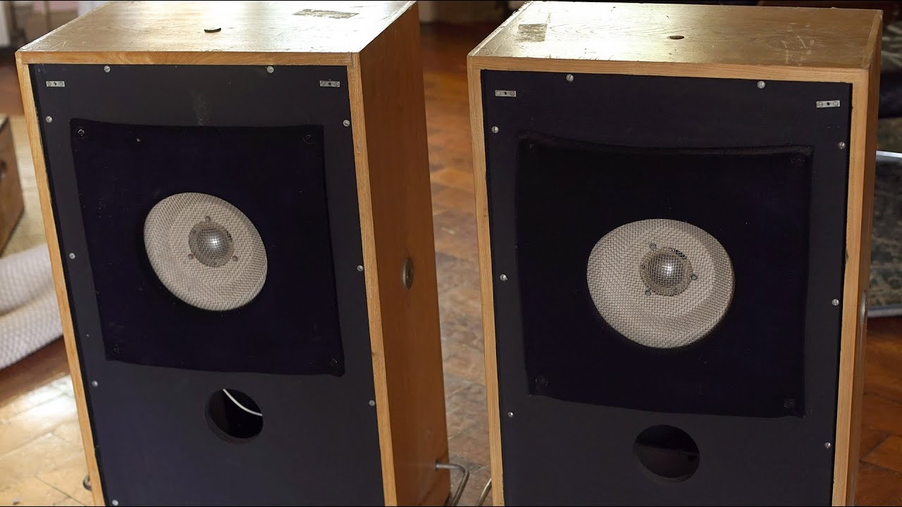 High quality technical demo Heli VS1-31 monitors w/ Schulz TH315 coaxial drivers