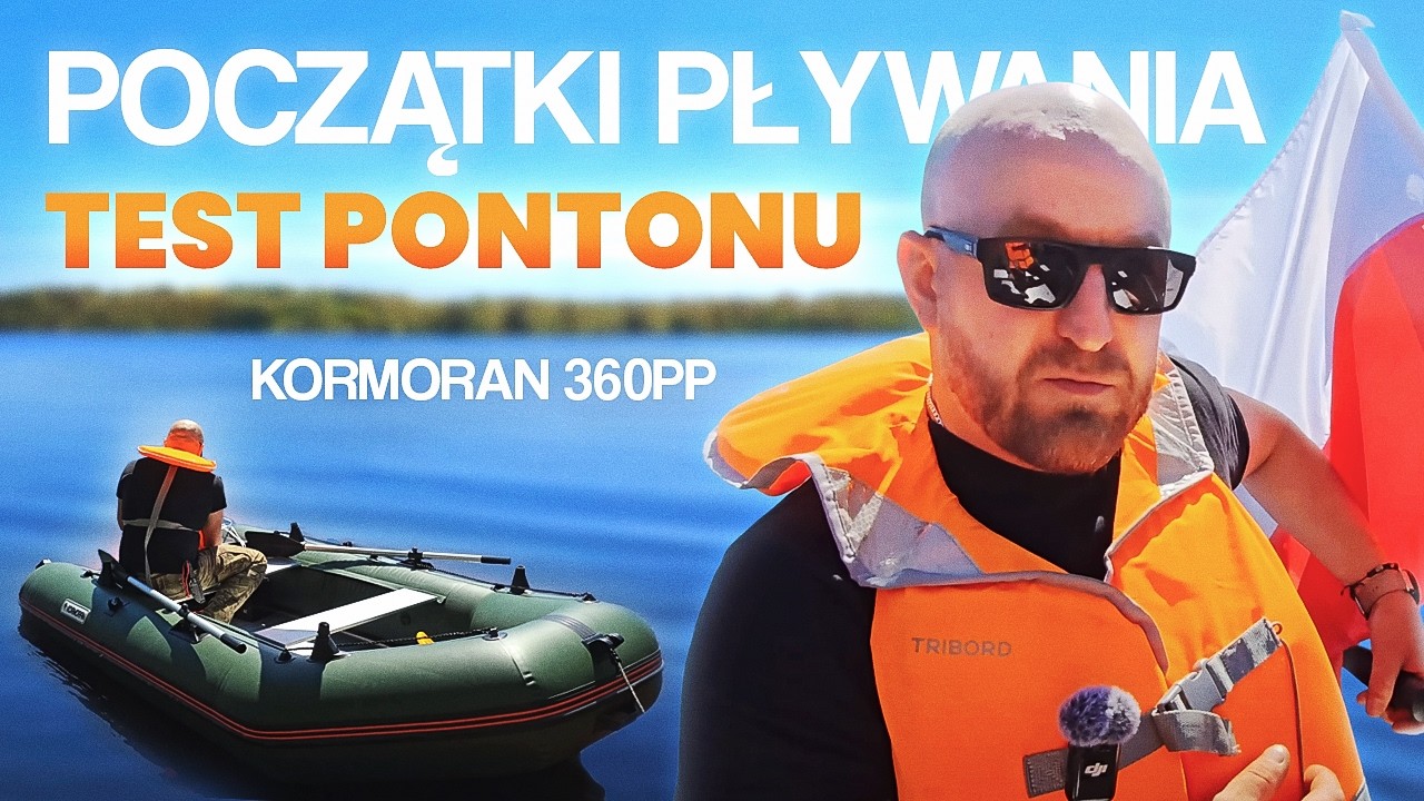 Test pontonu Kormoran 360 PP