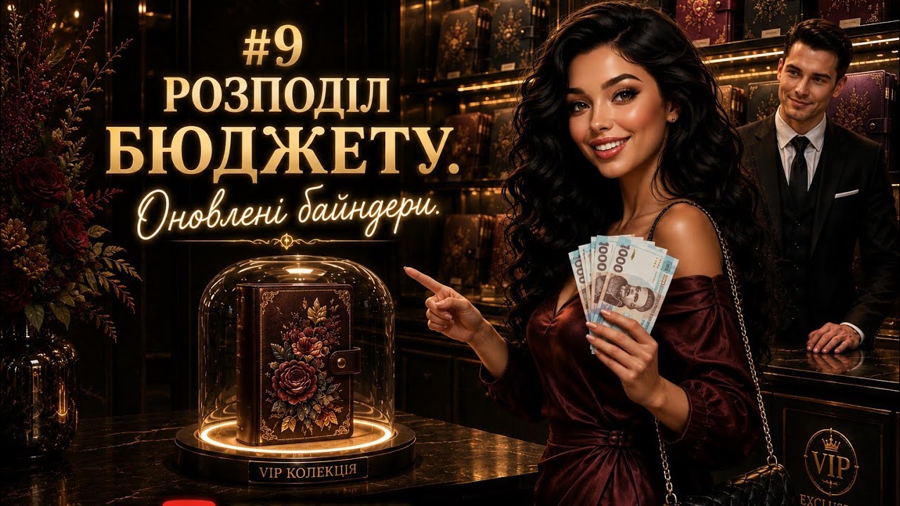 #9 Розподіл бюджету по системі конвертів. Оновлення байндерів накопичення.